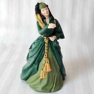 Hallmark Keepsake Scarlett O'Hara Christmas Tree Ornament - Green and Gold